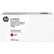 Картридж HP CE253YC, пурпурный