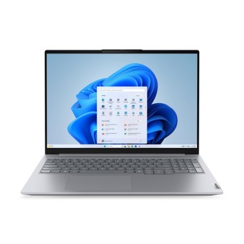 Lenovo ThinkBook 16 Gen 9 (16" Intel), Intel® Core™ 5 210H (E-cores up to 3.60GHz, 12MB), 16" WUXGA Non-Touch, 16.0GB, 1x512GB SSD M.2 2242 PCIe Gen4 QLC, Intel® Graphics, BT 5.4,Wi-Fi 7 2x2 BE, 100/1000M Ethernet, FPR, 1080P FHD IR, 3 Cell Li-i в Metoo.kz - Metoo (1)