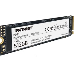Твердотельный накопитель SSD 512 Gb M.2 PCI-E Patriot P300 P300P512GM28