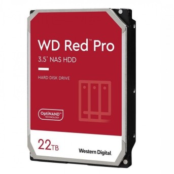 Жёсткий диск HDD 22 Tb SATA 6Gb/s Western Digital Red Pro WD221KFGX 3.5" 7200rpm 512Mb в Metoo.kz - Metoo (2)