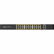 Коммутатор Netis P124GH, 24x10/100 LAN PoE, 2xGigabit Uplink, 2xSFP, 320W PoE