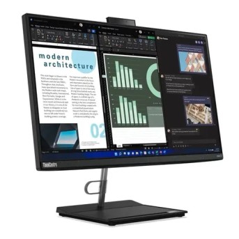 Моноблок Lenovo 12B00085RU ThinkCentre neo 30a 24 23,8'' FHD (1920 x 1080) IPS/Intel Core i7-1260P 12Cores/16GB/512GB/Integrated/Wi-Fi 6/BT5.1/720P HD Camera/USB mouse+keyboard/DOS/1Y/Black в Metoo.kz - Metoo (1)