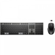 HP 725 Multi-Device Rechargeable Wireless Keyboard and Mouse Combo 9T5B0UT..