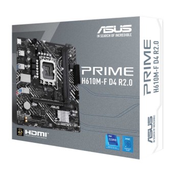 Материнская плата ASUS PRIME H610M-F D4 R2.0, LGA1700 2xDDR4 2xSATA3 1xM.2 1xHDMI mATX в Metoo.kz - Metoo (4)