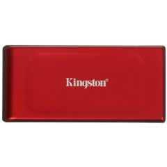 Внешний SSD диск 1Tb, Kingston SXS1000R/1000GA, USB-A 3.2 Gen2, Red, 1050R/1000W..