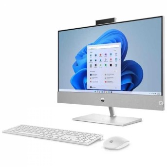 Моноблок HP 7Y0A7EA Pavilion 24-ca2011ci 23,8'' FHD (1920 x 1080) IPS/Intel Core i7-13700T 1,4Ghz (16Cores)/16GB/512GB/Integrated/Wi-Fi 6/BT5.3/5MP Camera/Wireless mouse+keyboard/Windows 11 Home/1Y/White в Metoo.kz - Metoo (3)