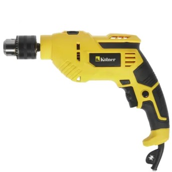 Дрель Kolner кн700в KID 700V (10шт) Дрель ударная 700 Вт, 0- 3000 об/мин, 0- 48000 уд/мин, ключевой парон 1,5-13мм, реверс, регулировка оборотов, дополнительная рукоятка в Metoo.kz - Metoo (2)