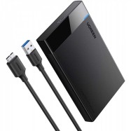 Корпус для Жесткого Диска UGREEN 2.5 Inch Hard Drive Box with Micro-B to USB-A 3.0 Cable, 30848