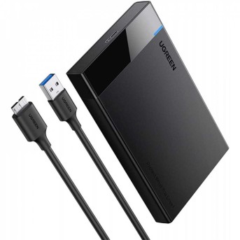 Корпус для Жесткого Диска UGREEN 2.5 Inch Hard Drive Box with Micro-B to USB-A 3.0 Cable, 30848 в Metoo.kz - Metoo (1)
