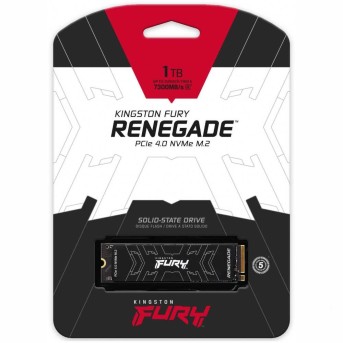 Твердотельный накопитель SSD 1000Gb M.2 2280 Kingston Fury Renegade SFYRSK/1000G NVMe PCIe 4.0 NVMe в Metoo.kz - Metoo (3)