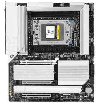 Материнская плата GIGABYTE TRX50 AERO D, sTR5, TRX50, 4xDDR5, 2xPCIe5.0, 4xM.2, 8xSATA, E-ATX в Metoo.kz - Metoo (1)