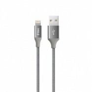 ttec AlumiCable Lightning USB Charge / Data Cable , Space Gray