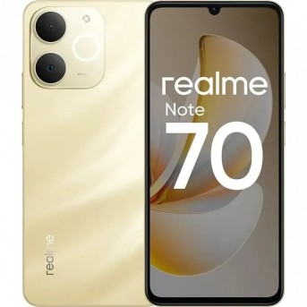СМАРТФОН REALME RMX5313 (NOTE 70) 6 + 128 ГБ ЦВЕТ:ЗОЛОТОЙ в Metoo.kz - Metoo (1)