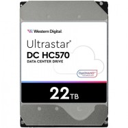 Жёсткий диск HDD 22 Tb SATA 6Gb/s WD Ultrastar DC HC560 0F48155 WUH722222ALE6L4 3.5" 7200rpm 512Mb