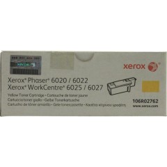 Принт-картридж Phaser 6020/6022/WC 6025/6027, 1K (О) желтый 106R02762..
