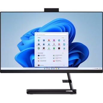 Моноблок Lenovo F0GH0183RK IdeaCentre AIO 3 24IAP7 23,8'' FHD (1920 x 1080) IPS/Intel Core i3-1215U 1,2GHz (6Cores)/8GB/512GB/Integrated/Wi-Fi 6/BT5.1/720P HD Camera/USB mouse+keyboard/DOS/1Y/Black в Metoo.kz - Metoo (1)