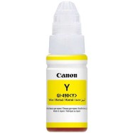 Чернила Canon GI-490Y PIXMA G1400/2400/3400, 70мл (О) жёлтые 0666C001