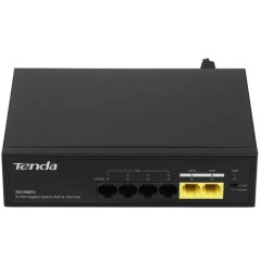 PoE-коммутатор Tenda SG106PC 6-port Gigabit Ethernet с 4-port PoE черный..