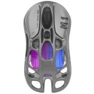 Мышь GravaStar Mercury M1 Pro Interstellar Silver, PAW3395, 26000 DPI, 2.4/BT/Wired, 88±3g..