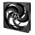 Кулер для корпуса ARCTIC P14 PWM PST CO (Black), ACFAN00126A, 14cm, 200-1700rpm, 4Pin, Ball Bearing в Metoo.kz - Metoo (1)