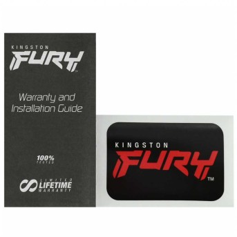 Модуль памяти Kingston Fury Beast White XMP KF568C34BWK2-32 DDR5 DIMM 32Gb KIT (2x16Gb) 6800MHz CL34 в Metoo.kz - Metoo (2)
