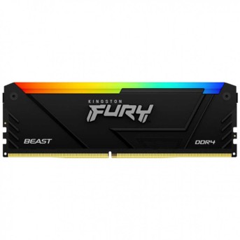 Kingston 16GB 2666MT/s DDR4 CL16 DIMM FURY Beast RGB в Metoo.kz - Metoo (1)