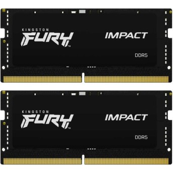 Модуль памяти Kingston Fury Impact XMP KF560S38IBK2-32 DDR5 SO-DIMM 32Gb KIT (2x16Gb) 6000MHz CL38 в Metoo.kz - Metoo (1)
