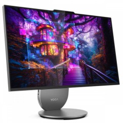 Моноблок Lenovo F0J20033RU Yoga AIO 27IAH10 27'' QHD (2560 x 1440) IPS 120Hz/<wbr>Intel Core Ultra 9 285H up to 5,4GHz (16Cores)/<wbr>32GB/<wbr>1TB SSD/<wbr>Integrated/<wbr>Wi-Fi 7/<wbr>BT5.4/<wbr>5MP Camera/<wbr>Wireless mouse+keyboard/<wbr>Windows 11 Home/<wbr>1Y/<wbr>Luna Grey