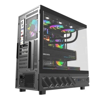 Компьютерный корпус DarkFlash DS950, Black, 6xFan DM20 ARGB, ATX в Metoo.kz - Metoo (4)
