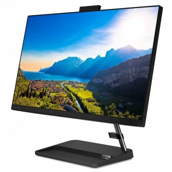 Моноблок Lenovo F0FY00P1RK IdeaCentre AIO 3 27ALC6 27'' FHD (1920 x 1080) IPS/AMD Ryzen 5 7430U 4,3GHz (6Cores)/8GB/512GB/Integrated/Wi-Fi 6/BT5.2/5MP Camera/USB mouse+keyboard/NoOS/1Y/Black в Metoo.kz - Metoo (3)