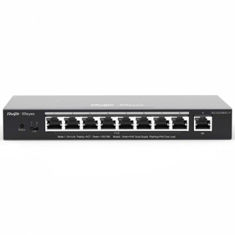 Коммутатор управляемый Reyee RG-ES209GC-P, 8Gb x PoE, 1Gb Uplink, PoE 120W в Metoo.kz - Metoo (1)