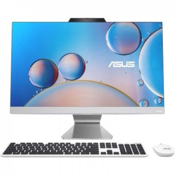 Моноблок ASUS E3402WVA-WA0020/White/23.8 FHD/I3-1315U/8G/D5/512G PCIE/WiFi6+BT5.2/720p/90W/WD kb&ms/DOS в Metoo.kz - Metoo (1)