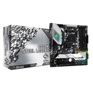 Материнская плата ASRock B550M STEEL LEGEND AM4 4xDDR4 6xSATA3 2xM.2 HDMI DP mATX..