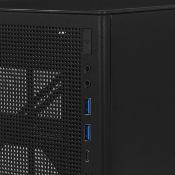 Компьютерный корпус GigaByte AORUS C400 GLASS, Без БП, 2xUSB3.0/Type-C, 4xARGB, Glass, Black, ATX в Metoo.kz - Metoo (3)