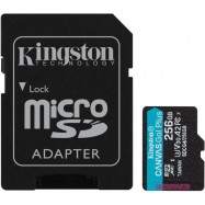 Карта памяти MicroSD, Kingston Canvas Go! Plus Gen4, 256GB, SDCG4/256GB, Class 10, UHS-I, R200/W16..