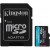 Карта памяти MicroSD, Kingston Canvas Go! Plus Gen4, 256GB, SDCG4/256GB, Class 10, UHS-I, R200/W160 в Metoo.kz - Metoo (1)