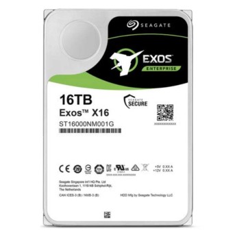 HDD Seagate ST16000NM002G Exos X16 16TB, 3.5", 7200rpm, SAS, 512E/4KN, 256MB в Metoo.kz - Metoo (1)