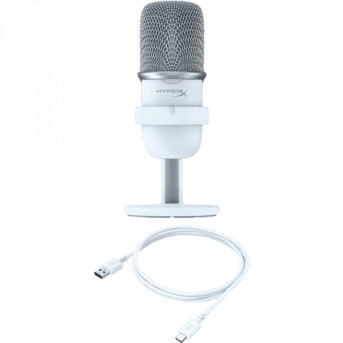 Микрофон HyperX SoloCast (White) 519T2AA в Metoo.kz - Metoo (6)