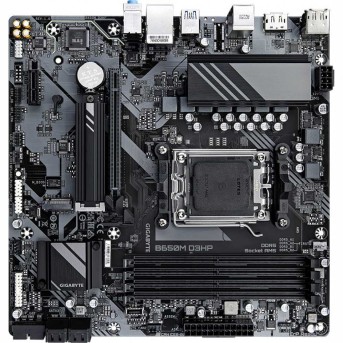 Материнская плата GIGABYTE B650M D3HP, AM5, B650, PCIe4.0, HDMI+2xDP, 4xDDR5, 2.5GLAN, 2xM.2, mATX в Metoo.kz - Metoo (3)