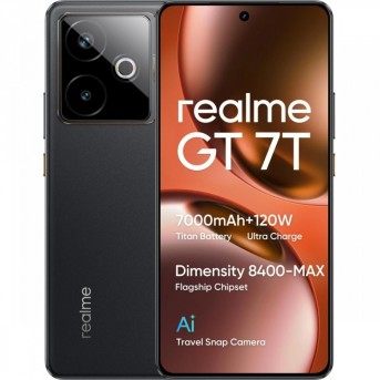 СМАРТФОН REALME RMX5085 (GT 7T) 12 + 512 ГБ ЦВЕТ:ОБСИДИАН в Metoo.kz - Metoo (1)