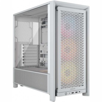 Corsair FRAME 4000D RS ARGB Mid-Tower, White в Metoo.kz - Metoo (1)