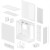 Компьютерный корпус Arctic Xtender VG White(Clear Glass), 5 ARGB FAN, USB-C, 2xUSB-A, E-ATX в Metoo.kz - Metoo (5)