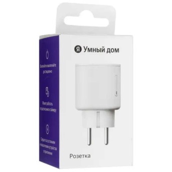 Умная розетка Яндекс YNDX-00540WHT в Metoo.kz - Metoo (4)