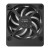 Кулер для корпуса FSP ZenFAN, 120x140x25mm, 800-1600rpm, Digital Display(RPM & Temperature), Black в Metoo.kz - Metoo (2)
