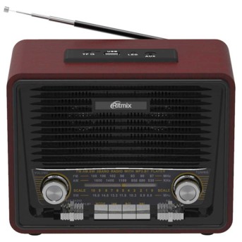 Радиоприемник портативный Ritmix RPR-088 BLACK - Metoo (1)