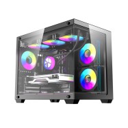 Компьютерный корпус DarkFlash B275 PRO, Black, mATX..