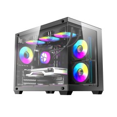 Компьютерный корпус DarkFlash B275 PRO, Black, mATX..