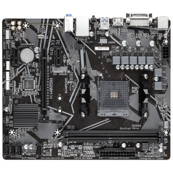 Материнская плата GIGABYTE A520M H ARGB, AM4, 2xDDR4, PCIe3.0, HDMI+DP, 4xSATA, 1xM.2, GLAN, mATX в Metoo.kz - Metoo (3)