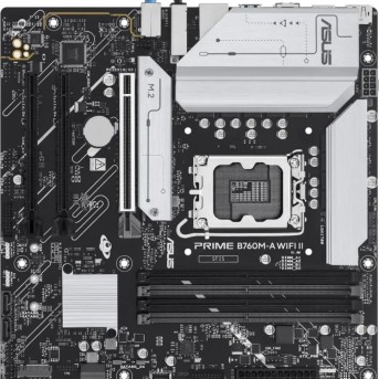 Материнская плата ASUS PRIME B760M-A WIFI II, LGA1700 4xDDR5 4xSATA3 2xM.2 RAID 1xHDMI 1xDP mATX в Metoo.kz - Metoo (1)