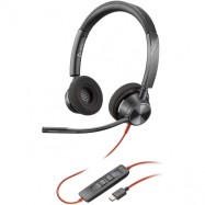 Наушники Poly Blackwire 3320 Stereo Microsoft Teams Certified USB-C Headset +USB-C/A Adapter (8X220AA)